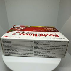 Viên Uống FEVITT NANO Bổ Sung Sắt và Acid Folic - Hỗ Trợ Cải Thiện Thiếu Máu, Hộp 100 Viên Bổ Máu ROSTEX PHARMA
