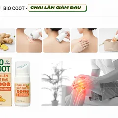 Dầu Nóng 5 Đầu Lăn BIO COOT Agimexpharm - Giảm Đau Xương Khớp, Thư Giãn Cơ Bắp, Dễ Dàng Sử Dụng, Sản Phẩm Việt Nam