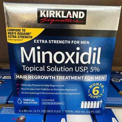 Dung Dịch Kích Tóc Rogaine 5% Minoxidil Cho Nam - Giải Pháp Hiệu Quả Cho Tình Trạng Rụng Tóc, Phục Hồi Mái Tóc Khỏe Đẹp