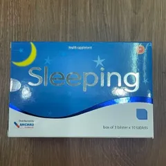 Viên Ngủ Ngon Sleeping An Châu - Hỗ Trợ Giấc Ngủ Sâu, Tự Nhiên, Giảm Căng Thẳng - 30 Viên Thiên Ân
