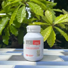 Viên Nhai Bổ Sung Kẽm Cho Bé Bio Island ZINC 120 Viên - Hỗ Trợ Tăng Trưởng và Miễn Dịch, Hương Vani Thơm Ngon