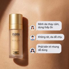 Tinh Chất Mờ Thâm Nám ISDIN Melaclear Advanced 30ml - Làm Sáng, Đều Màu Da, Ngừa Nám, Dưỡng Ẩm Da Mịn Màng