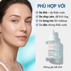 Serum Cấp Nước Avene Hydrance Boost 30ml - Dưỡng Ẩm Sâu, Phục Hồi Da Nhạy Cảm, Giúp Làm Dịu & Căng Mướt Da