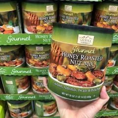 Hạt Hỗn Hợp Tẩm Mật Ong Savanna Gourmet 850G - Hạt Dinh Dưỡng Ngon Miệng, Bổ Dưỡng Cho Sức Khỏe, Snack Lành Mạnh, Đầy Năng Lượng