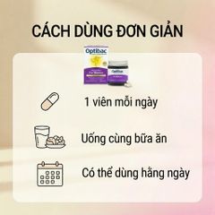 Viên Uống Men Vi Sinh Optibac For Women - Bổ Sung Lợi Khuẩn Cân Bằng Tốt Cho Phụ Nữ, Hỗ Trợ Sức Khỏe Vùng Kín