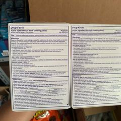 Kẹo Cao Su Nicorette Hỗ Trợ Cai Thuốc Lá - Hương Vị Quế, 2mg - Gói 100 Viên Giúp Kiểm Soát Cơn Thèm Thuốc Lá