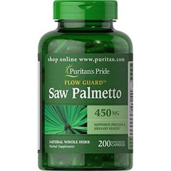 [Date 2028]Hỗ trợ đường tiết niệu và tuyến tiền liệt Saw Palmetto 450 mg Puritan’s Pride 501521