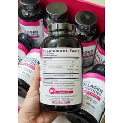 Grassfed Collagen peptides Vitamin C và Biotin ,tablets hãng neocell từ mỹ