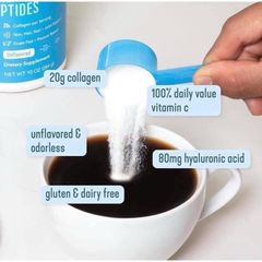 Bột Pha Uống Bổ Sung Collagen Thủy Phân Vital Proteins Collagen Peptides Unflavored