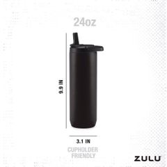 [Hang My]Bình giữ nhiệt thép không gỉ Zulu kèm nắp dự phòng dung tích 710ml