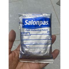 Miếng Dán Salonpas Nhật Bản 140 Miếng - Hàng Mỹ Chất Lượng Cao Cho Đau Nhức Cơ Thể, Sử Dụng An Toàn Cho Người Lớn 12+