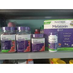 Thực phẩm kẹo hỗ trợ giấc ngủ Melat onin Natrol 10mg - Shop Songna