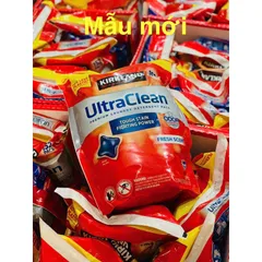Viên Giặt Xả Quần Áo Ultra Clean USA 152 Viên - Giặt Sạch, Khử Mùi, Không Để Lại Vệt Trắng - Tiết Kiệm Cho 7kg Quần Áo