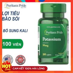 [ Date 2025] Viên uống bổ sung Kali Potassium citrate 99mg Nature's Bounty - Shop Songna