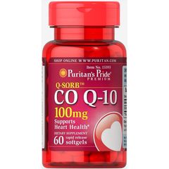 Viên Hỗ Trợ Tim Mạch Puritan’s Pride Q-SORB COQ 10 100mg - 400mg 501625
