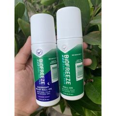 [Date 2027] LĂN XOA BÓP GIẢM ĐAU BIOFREEZE PAIN RELIEF ROLL ON ( dầu lạnh )