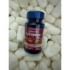 Viên Uống Hỗ Trợ Tuyến Tiền Liệt Puritan's Pride Lycopene 10mg - Tăng Cường Sức Khỏe Tim Mạch và Chống Oxy Hóa