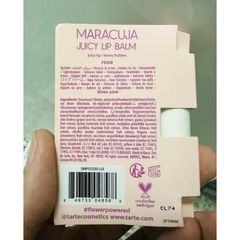 Son Dưỡng Căng Bóng Tarte Maracuja Juicy Lip Plump Màu Strawberry - Dưỡng Ẩm, Làm Đầy Rãnh Môi, Mini 0.7g
