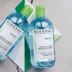 Nước Tẩy Trang Bioderma Sébium H2O 500ml - Dành Cho Da Dầu & Hỗn Hợp, Làm Sạch Sâu Và An Toàn Cho Da