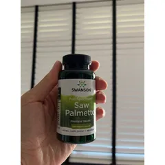Viên Uống Swanson Full Spectrum Saw Palmetto Hỗ Trợ Tuyến Tiền Liệt Khỏe Và Đường Tiết Niệu (100 viên)