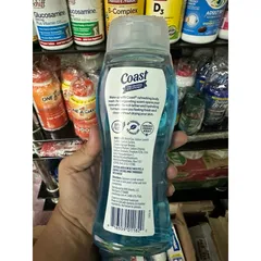Hàng Mỹ Sữa Tắm Gội Cho Nam Coast Hair & Body Wash 532ml , 946ml