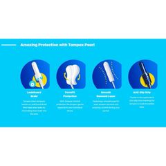[Hàng Mỹ] Băng Vệ Sinh Tampon Tampax Pearl Tampons - Shop Songna