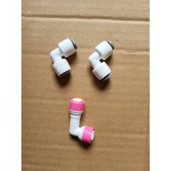 Bộ 2 Co Nối Vuông 6-6 + 1 Van Một Chiều Góc Nối Nhanh - Dụng Cụ Lắt Đặt Hệ Thống Máy Lọc Nước RO Chất Lượng Cao