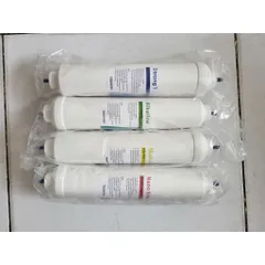 Combo Bộ 4 Lõi Lọc Nước RO Toshiba - Hàng Chính Hãng Dùng Cho Máy Lọc Nước Nóng Lạnh - Thời Gian Sử Dụng 12 Tháng