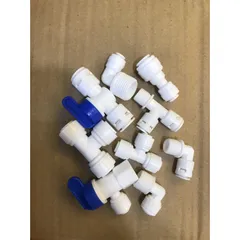 Linh Phụ Kiện Máy Lọc Nước RO/Nano - Co, Cút, Nối, Khóa Bền Đẹp Thay Thế Thường Xuyên cho Hệ Thống Lọc Nước Ổn Định