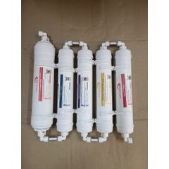 Combo 5 Lõi Lọc Geyser 4,5,6,7,8 Dùng Thay Thế Cho Máy Lọc Nước Nano Geyser Eco8 - Cung Cấp Nước Sạch An Toàn