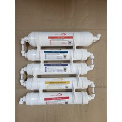 Combo 5 Lõi Lọc Geyser 4,5,6,7,8 Dùng Thay Thế Cho Máy Lọc Nước Nano Geyser Eco8 - Cung Cấp Nước Sạch An Toàn