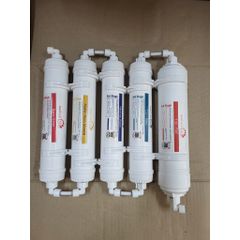Combo 5 Lõi Lọc Geyser 4,5,6,7,8 Dùng Thay Thế Cho Máy Lọc Nước Nano Geyser Eco8 - Cung Cấp Nước Sạch An Toàn