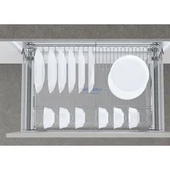 Khay Úp Chén Đa Năng Eurogold Inox 304 Cao Cấp - Giá Đựng Chén Bát Tiện Ích, Dễ Dàng Sắp Xếp Trong Bếp
