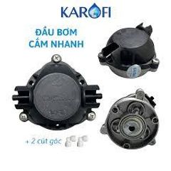Đầu máy bơm KAROFI 24V - Chính Hãng Thay Thế cho Máy Lọc Nước RO - Áp Suất Tối Đa 125 PSI, Dòng 1.2 LPM