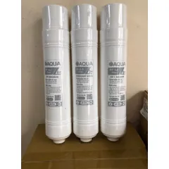 Bộ 3 Lõi Lọc Nước Đúc Nối Nhanh 123 AQUA - Lọc Thô Bảo Vệ Màng RO, Loại Bỏ Tạp Chất, Chất Lượng Cao