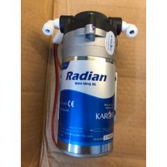 Bơm Tăng Áp Radian KAROFI 24VDC - Hàng Chính Hãng Cho Máy Lọc Nước RO, Áp Lực Tối Đa 125 PSI, Thương Hiệu Uy Tín