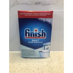 Muối Rửa Bát FINISH 1.2Kg - Bảo Vệ Máy Rửa Bát, Làm Mềm Nước - Tiêu Chuẩn Châu Âu, Không Chất Phụ Gia