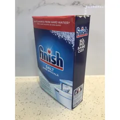 Muối Rửa Bát FINISH 1.2Kg - Bảo Vệ Máy Rửa Bát, Làm Mềm Nước - Tiêu Chuẩn Châu Âu, Không Chất Phụ Gia