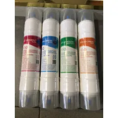 Bộ 4 Lõi Lọc Nước UF Hàn Quốc - Lõi Sediment, Pre Carbon, U/F, Post Carbon - Made in Korea, Đảm Bảo Nguồn Nước Sạch, An Toàn