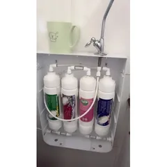 Bộ 4 Lõi Lọc Nước UF Hàn Quốc - Lõi Sediment, Pre Carbon, U/F, Post Carbon - Made in Korea, Đảm Bảo Nguồn Nước Sạch, An Toàn