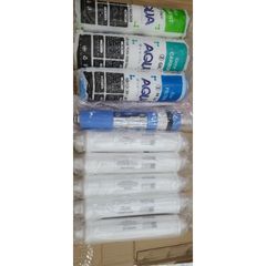 Bộ 9 Lõi Lọc Nước AQua - Thay Thế Máy Lọc RO, Lõi Chức Năng Trắng, Chất Lượng Cao Đảm Bảo Nước Sạch và An Toàn