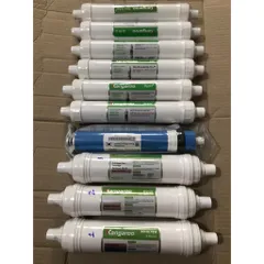 Trọn Bộ 10 Lõi Lọc Hệ Thống Nước Nóng Lạnh Kangaroo Hydrogen Chính Hãng cho Các Model KG100HK, KG10A4, KG10A5