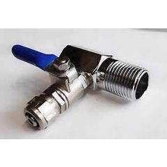 Van Khóa Cấp Đầu Vào Máy Lọc Nước RO, Nano - Ren 21mm, Ra Dây 6mm hoặc 10mm - Thiết Bị Tiện Ích Cho Hệ Thống Lọc Nước