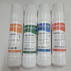 Combo 10 lõi lọc máy nước Korihome Hàn Quốc cho WPK-G61, G60-S, G62 - Lõi Sediment, RO, Post Carbon, Alkaline, Mineral, Nano Silver