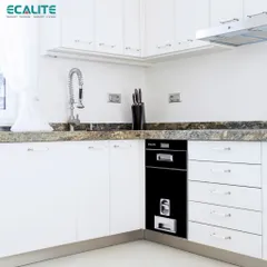 Thùng Gạo Điện Tử Gương Đen Ecalite EL-RC300B - Thiết Kế Hiện Đại, Tự Động Đong Gạo Chính Xác, Bảo Quản Gạo Tuyệt Đối 15kg