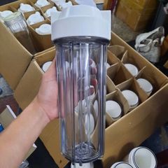Cốc lọc thô 10 inch Ren trong 13 - Thiết bị lọc nước an toàn, bền bỉ cho máy Nano và RO, không độc hại, dễ thay thế