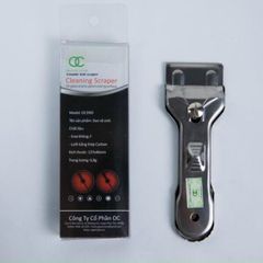 Dao Vệ Sinh Mặt Kính Bếp Từ OC39ID - Thép Không Gỉ, Lưỡi Dao Cacbon - Dụng Cụ Nhà Bếp Tiện Ích Cho Mặt Kính Bếp Sạch Bóng