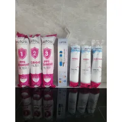 Bộ 7 Lõi Lọc Nước Mutosi Chính Hãng - PP5, OCB, PP1, RO, T33, Mineral, Nano Silver - Nước Sạch An Toàn Cho Gia Đình