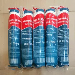 Bộ 5 Lõi Lọc Nước Chức Năng Sunhouse Chính Hãng - Nano Silver, Alkaline, Mineral, Active Carbon, Hydrogen Thay Thế 12-18 Tháng