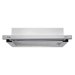 Máy Hút Mùi Sevilla SV-E700 - Kích Thước 70cm, Hệ Thống Khử Mùi Bằng Than Hoạt Tính và Ống Thoát - Đèn LED Siêu Sáng, Điều Khiển Điện Tử